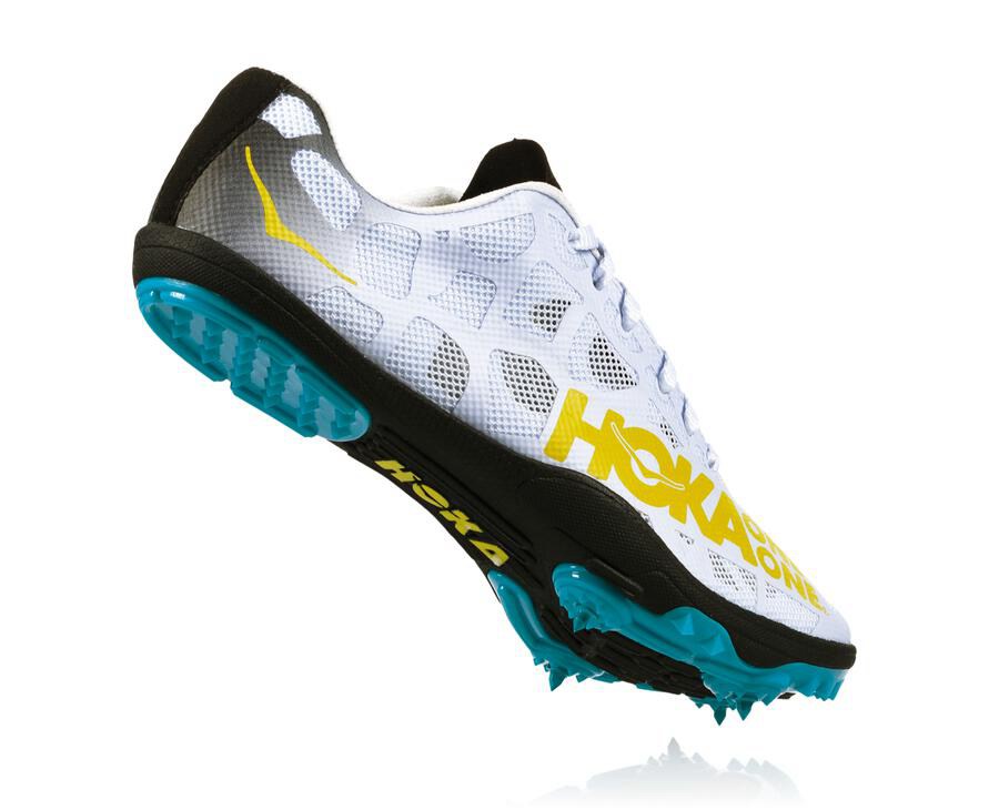 Hoka One One Çivili Koşu Ayakkabısı Kadın Beyaz - Rocket X - VT2156408